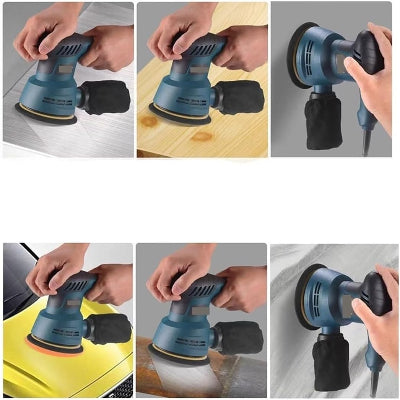 Ponceuse Excentrique	- SmoothSander™ - Bleu