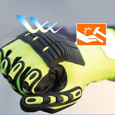 Gants de Travail - CutShield™ - Jaune