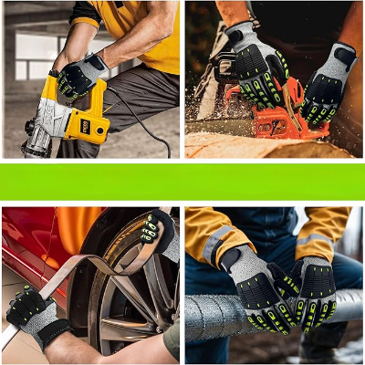 Gants de Travail - CutShield™ - Gris