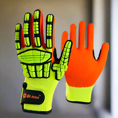 Gants de Travail - CutShield™ - Orange